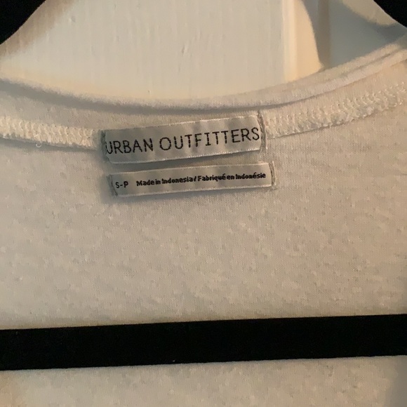 Urban Outfitters Plunging Neckline Peplum top - Picture 2 of 4